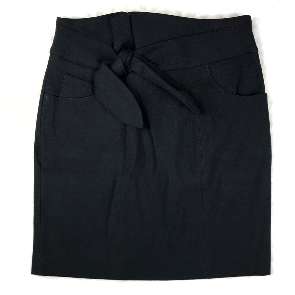 IRO Black Katmore Skirt Tie Waist 40 ( L ) New
